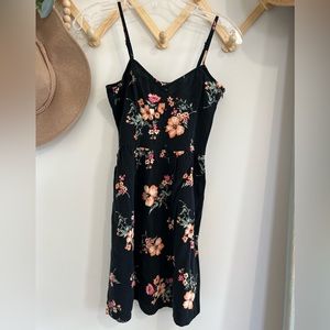 Divided Viscose Short Dress